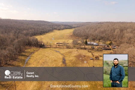 476+/- Acre Farm for Sale in the Missouri and Arkansas Ozark - image 1