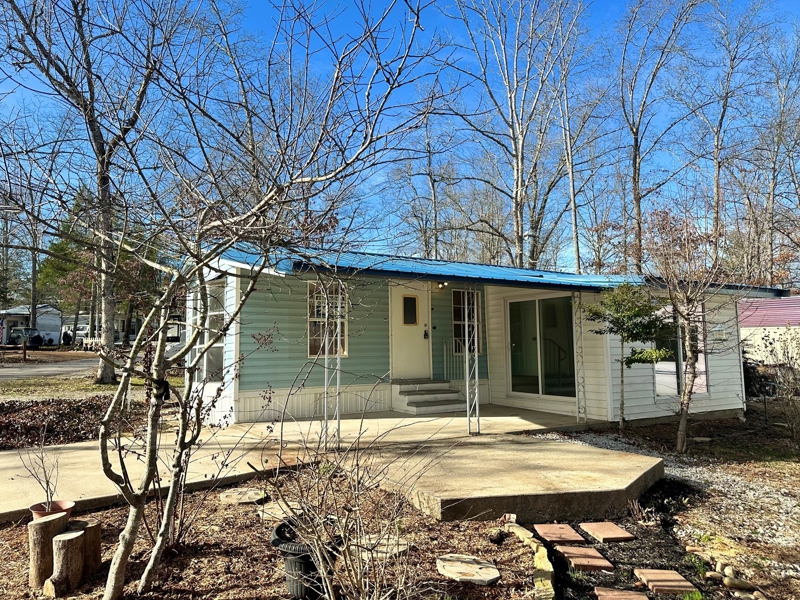 Side view of home