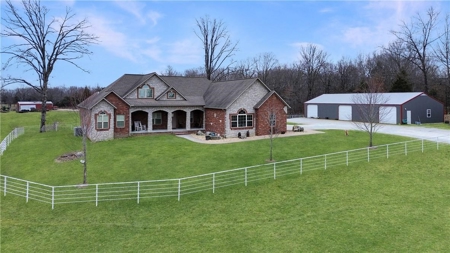 Harrison Executive Luxury Home on 46 Acres, Barns, Ponds - image 1