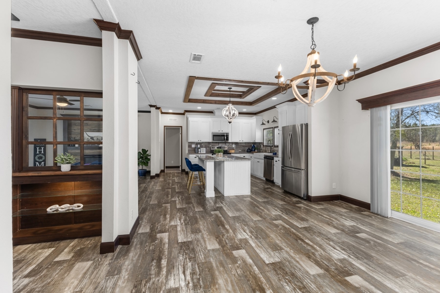 Dining Area Looking Into Kitchen
