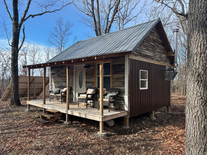 Photo inspiration: Secluded Off Grid Cabin On 40 Acres M L Of Photo Inspiration