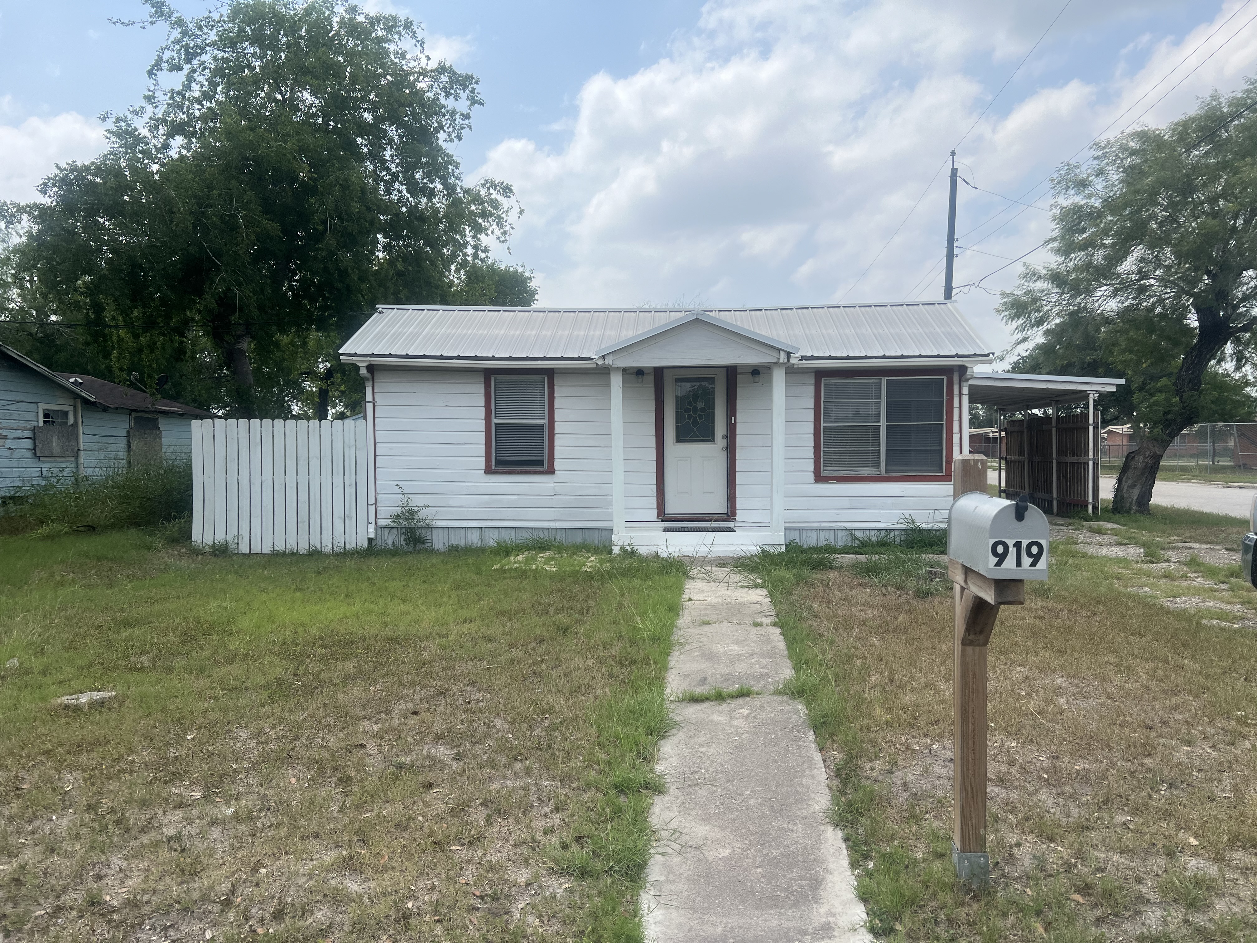 Front of home