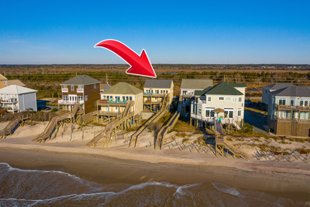 7BR, 5.5BA, Oceanfront B Lot for Sale on North Topsail Beach - image 20