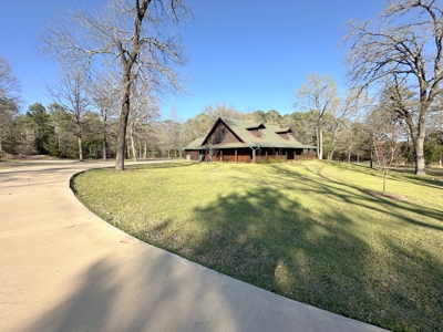 3/3/3 LOG HOME in HORSESHOE BEND on 10 ACRES - WINNSBORO TEXAS WOOD COUNTY, TX - image 2