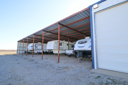 RV Boat Storage Facility Wichita Falls Texas For Sale Archer County Land - image 11