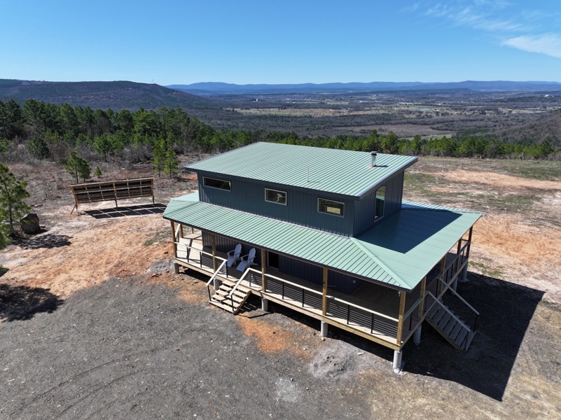 Visual Reference: Poteau Mountain Off Grid Homestead Property For Sale