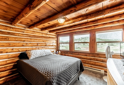 Colorado Log Home On 60 Acres With Shop Bordering Blm For 2900' - image 15