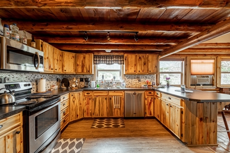 Colorado Log Home On 60 Acres With Shop Bordering Blm For 2900' - image 7