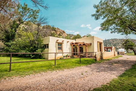 Colorado Ranch: 3 Br Adobe Home On 66 Acres w 9000 Acre BLM Lease - image 1