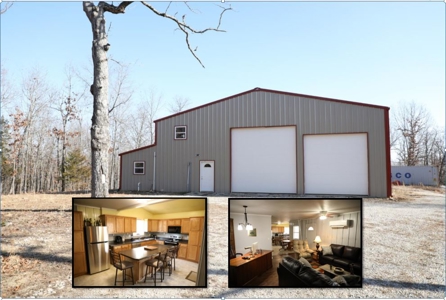 Unique Barndominium nestle on 4.79 wooded acres in West Plains, MO. for Sale - image 1
