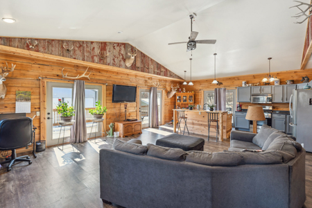 Charming Log Home on 11.57 +/- Acres in the Town of Lewiston - image 3