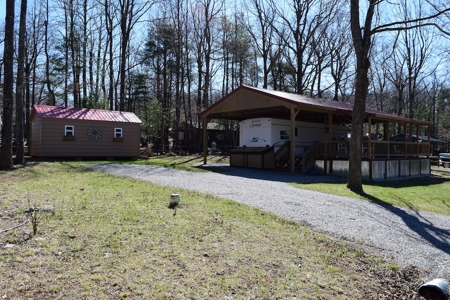 Recreational Lot with Camper for Sale in Copper Hill VA - image 3