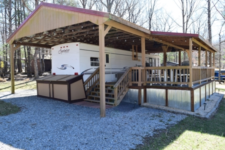 Recreational Lot with Camper for Sale in Copper Hill VA - image 5