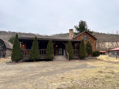 Log Home with Equine Barn and Arenas - image 1