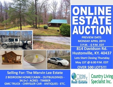 2 Bedroom Cabin Style Home On 34.5+/- Acres With Timber - image 50