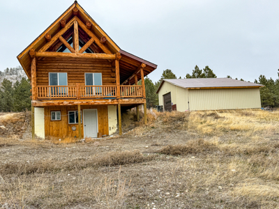 Log Cabin in the Little Rocky Mountains near Landusky Montana - image 25
