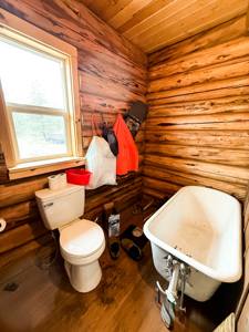 Log Cabin in the Little Rocky Mountains near Landusky Montana - image 7
