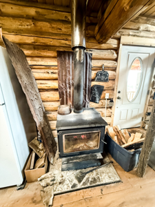 Log Cabin in the Little Rocky Mountains near Landusky Montana - image 8