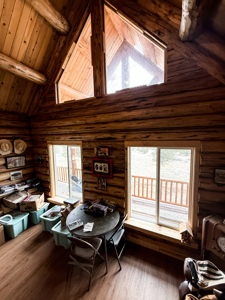 Log Cabin in the Little Rocky Mountains near Landusky Montana - image 20
