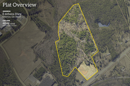 FOR SALE 45.68 Acres of Industrial Development Land  Elberton - image 1