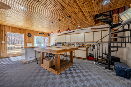 Lakefront Estate with Beach, Dock, Land, Buildings, Barn - image 21