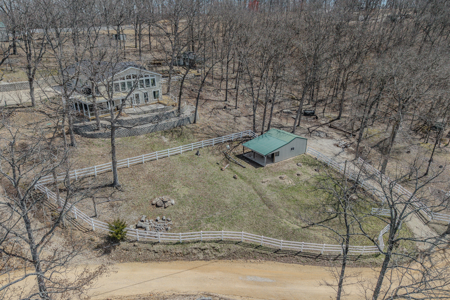 Lakefront Estate with Beach, Dock, Land, Buildings, Barn - image 33