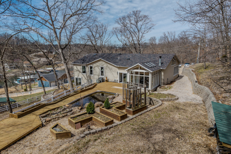 Lakefront Estate with Beach, Dock, Land, Buildings, Barn - image 26