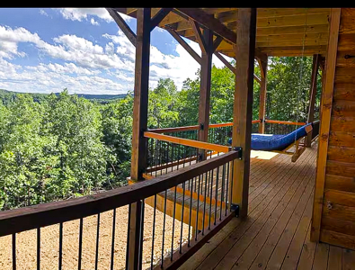 Large Custom Log Home Overlooking The Ozarks For Sale - image 27