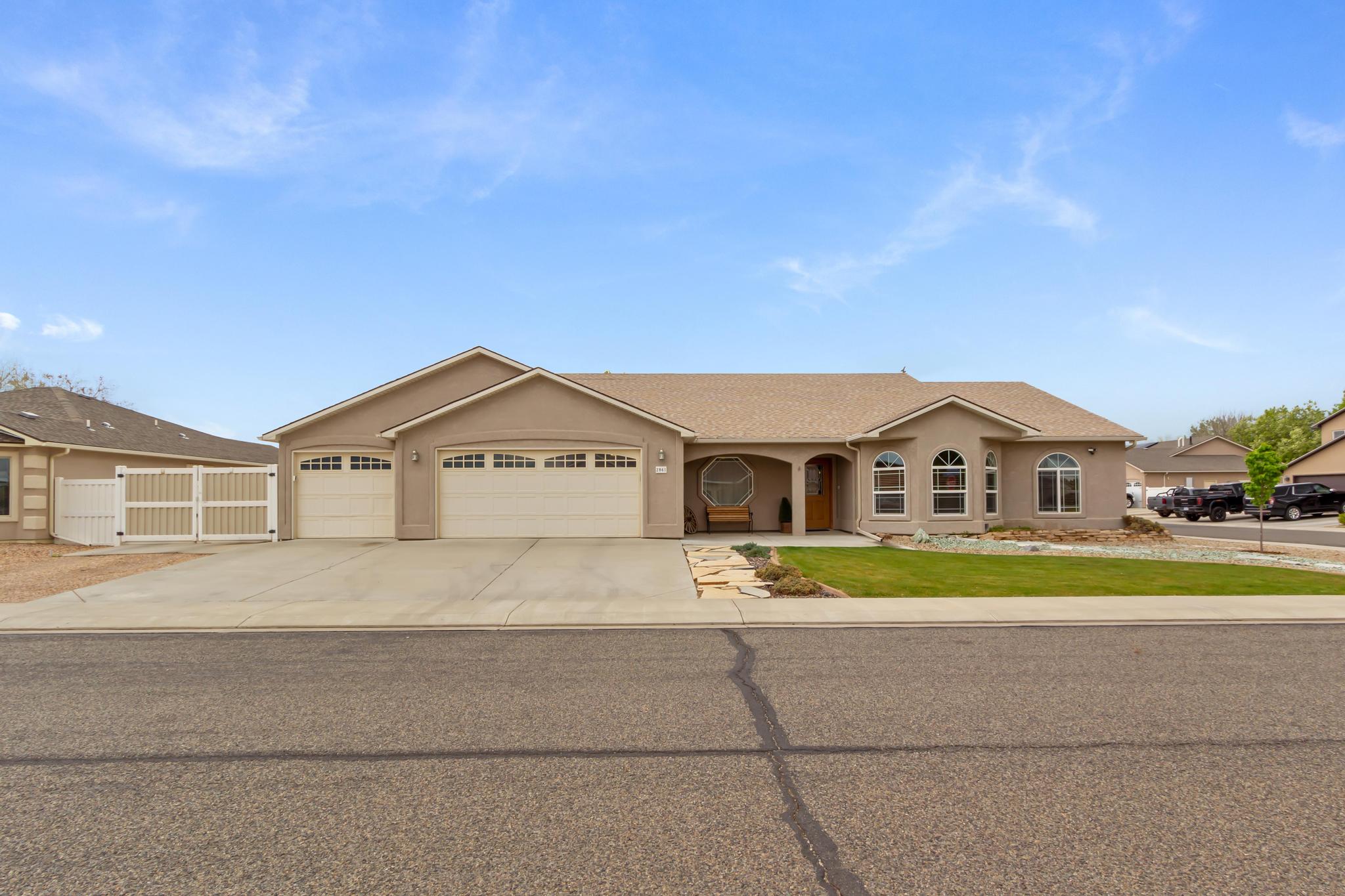 Front of house 2861 Rock Creek Dr 81503