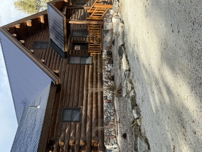 Custom Log Home on Lake Huron Hessel, MI Mackinac County Michigan - image 48