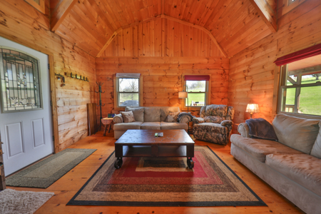 Mississippi River Hilltop Cabin for Sale in Crawford County, WI - image 9