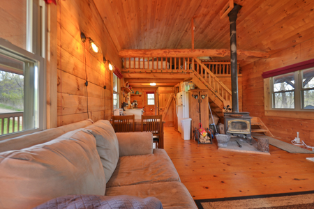 Mississippi River Hilltop Cabin for Sale in Crawford County, WI - image 12