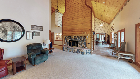 Secluded Log Home in Pines on 35 Private Acres - image 18