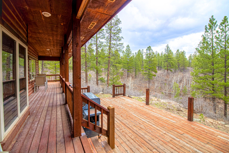 Secluded Log Home in Pines on 35 Private Acres - image 24