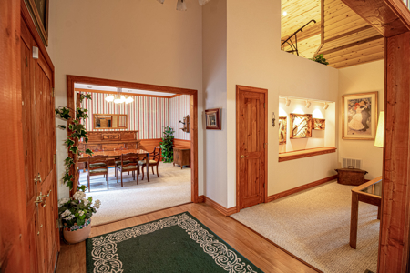 Secluded Log Home in Pines on 35 Private Acres - image 6