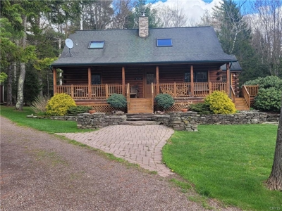 Fully Furnished Log Home For Sale in Jefferson, New York - image 1