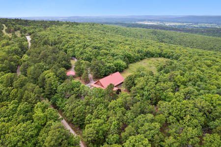 Log Home on 243 Acres, Hunting Land with Panoramic Views - image 2