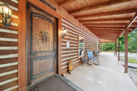 Log Home on 243 Acres, Hunting Land with Panoramic Views - image 29