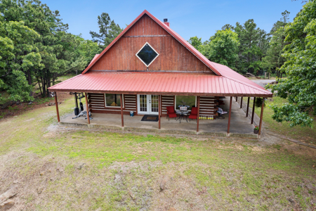 Log Home on 243 Acres, Hunting Land with Panoramic Views - image 42