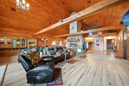 Log Home on 243 Acres, Hunting Land with Panoramic Views - image 36