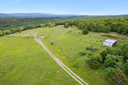 Log Home on 243 Acres, Hunting Land with Panoramic Views - image 19