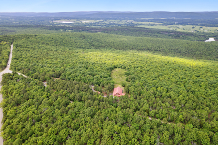 Log Home on 243 Acres, Hunting Land with Panoramic Views - image 5