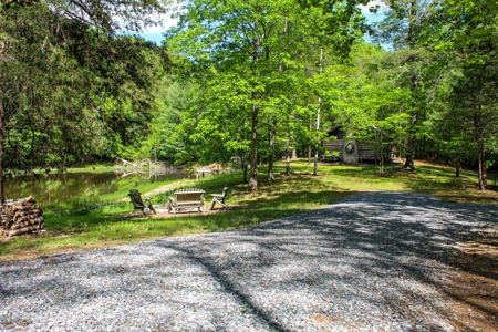 Secluded Log Cabin Paradise with 18 Acres of Natural Wonder - image 21