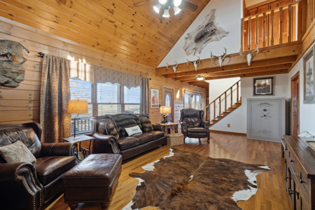 Stunning Log Home on 53 Private Acres – Nunnelly, TN - image 24