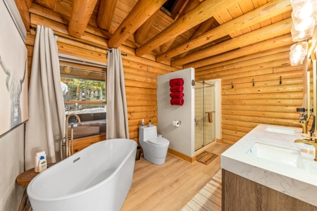Luxury Custom Log Cabin for Sale in Arrowhead Subdivision - image 30