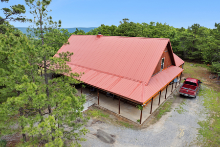 Log Home on 119 Acres, Hunting Land with Panoramic Views - image 50