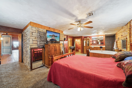 Log Home on 119 Acres, Hunting Land with Panoramic Views - image 24