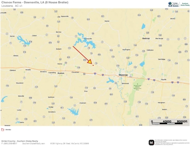 6 House Broiler Farm With Residence in Ouachita Parish - image 37