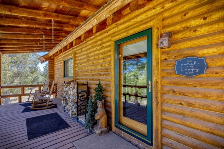 Chama NM Area Mountain Log Cabin For Sale, Heron Lake, - image 5