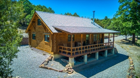 Chama NM Area Mountain Log Cabin For Sale, Heron Lake, - image 1